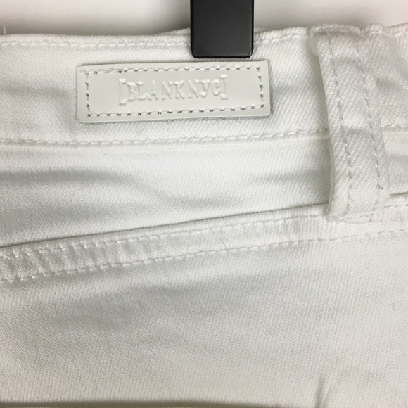 BLANK NYC Jeans Mid-Rise Skinny Distressed Ripped Knee Stretch Denim Size 28 - Picture 6 of 16
